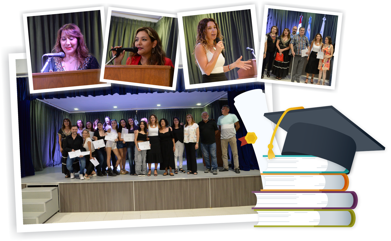 acto de egresados cursos agec Imagen Local