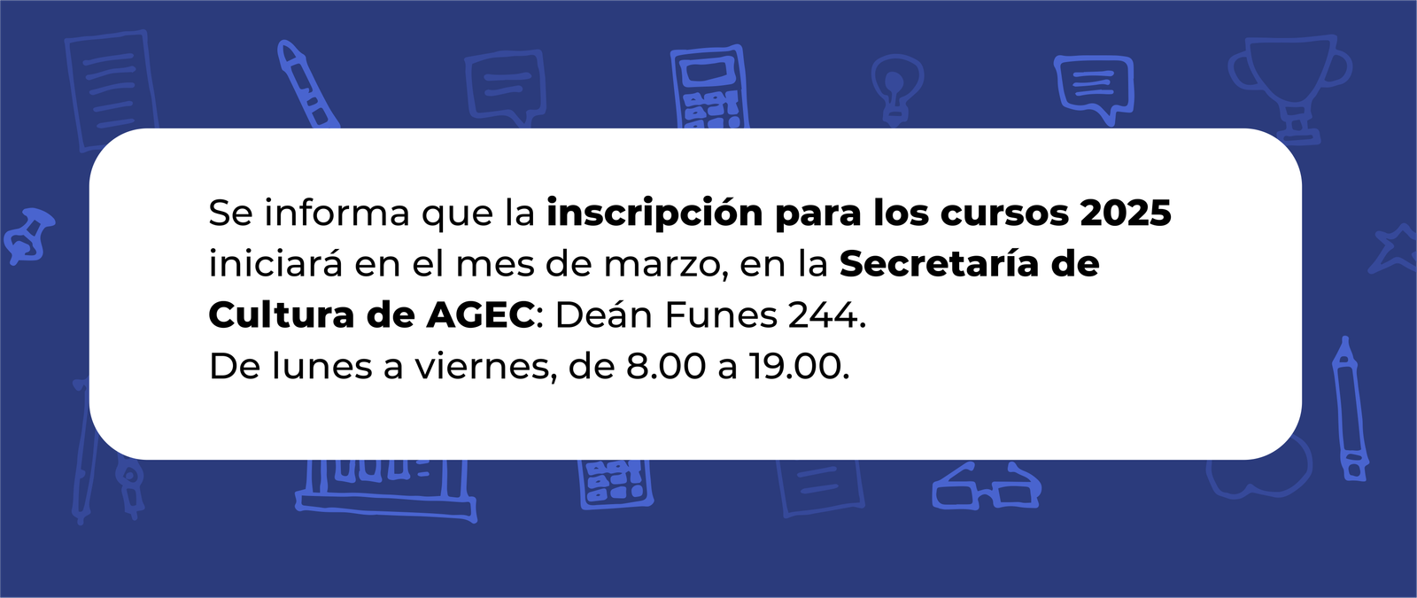 Más de 350 estudiantes, egresados/as de todos los cursos Agec Imagen Local