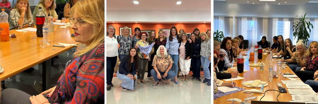 mesa de mujeres intersindical Imagen Local