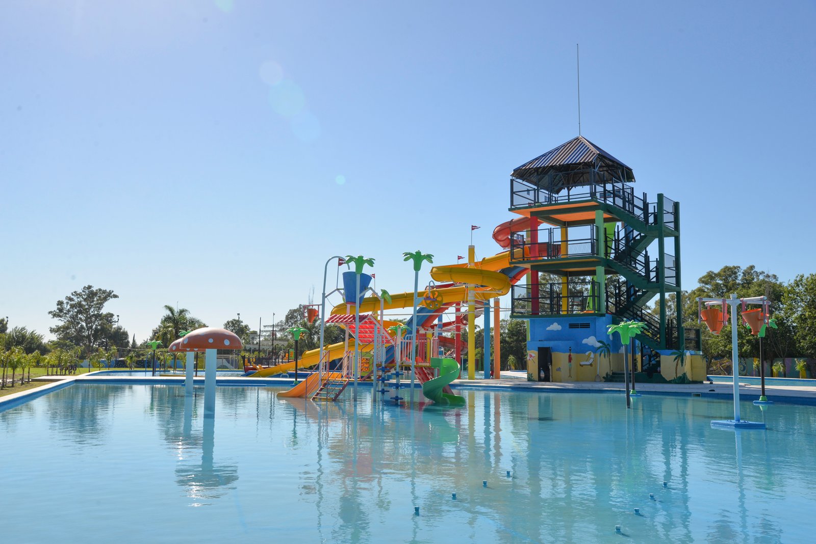 Alojamiento en Complejo Polideportivo A.G.E.C de camino a Alta Gracia