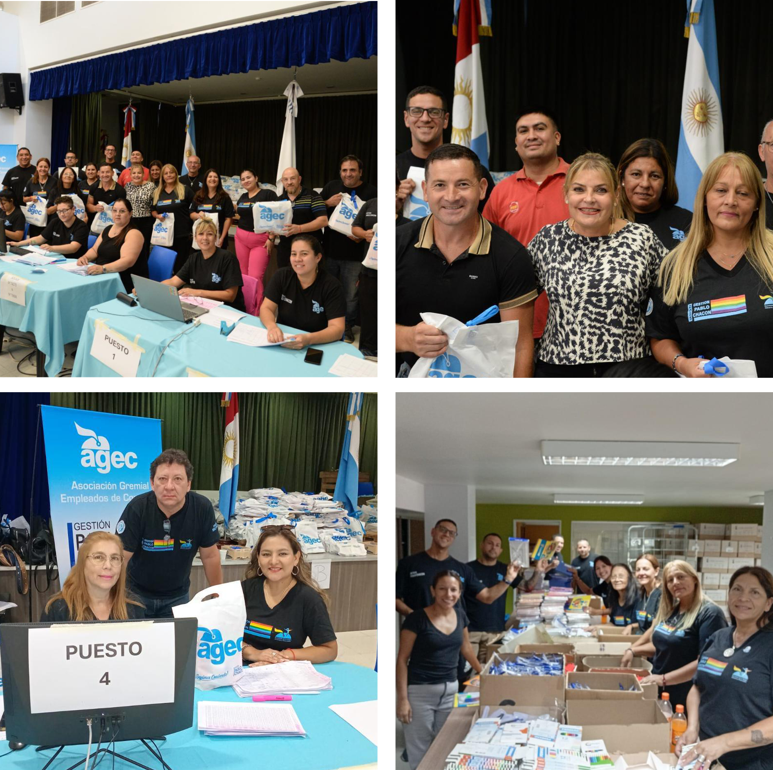 entrega de utiles Imagen Local