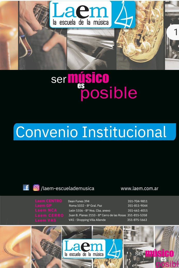 convenio escuela de musica Imagen Local