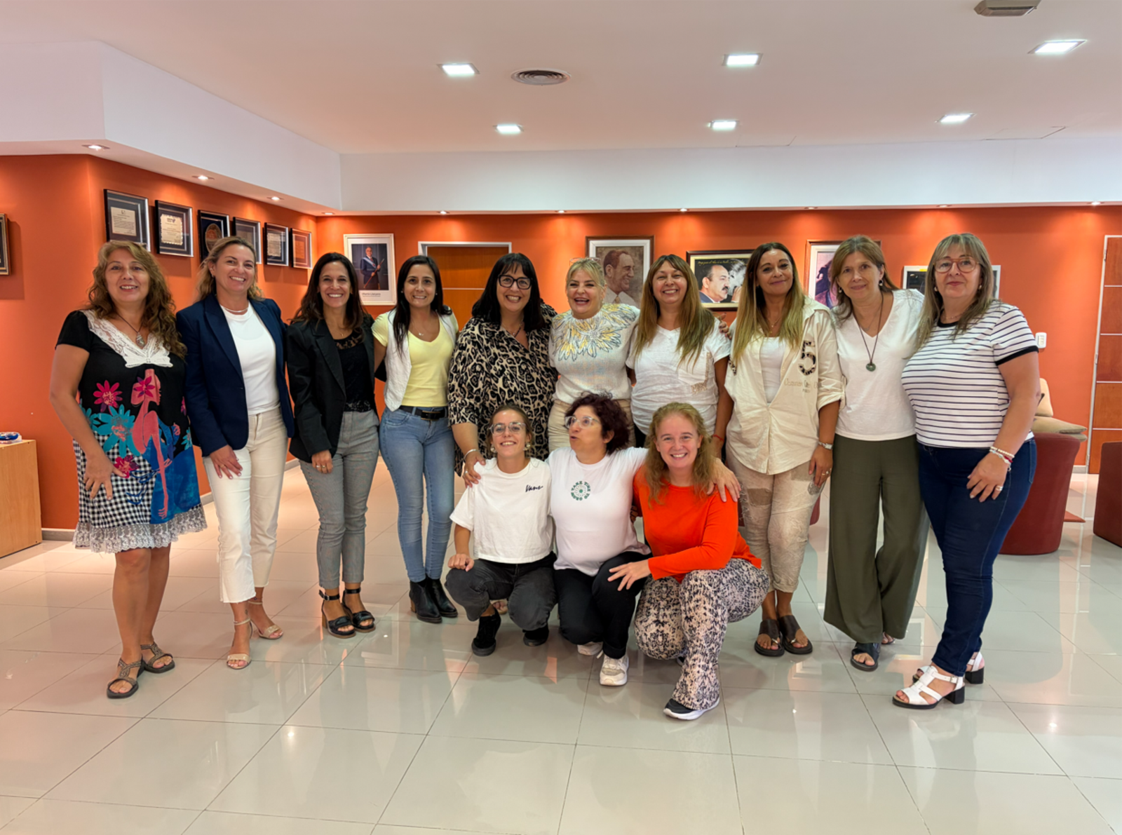Primera reunión de la mesa de mujeres fuerza sindical
