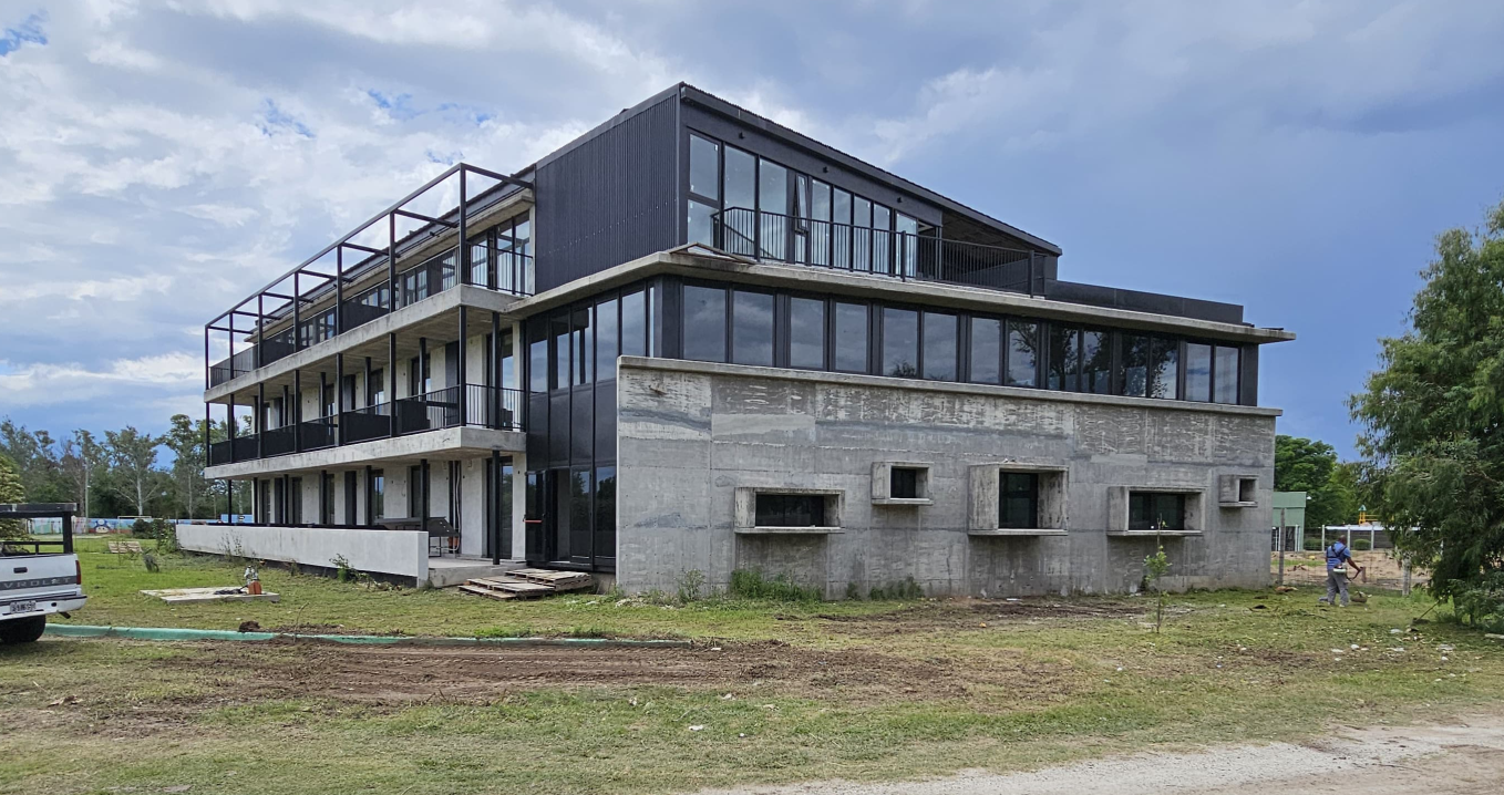 Avance de obra hotel de Alta Gracia